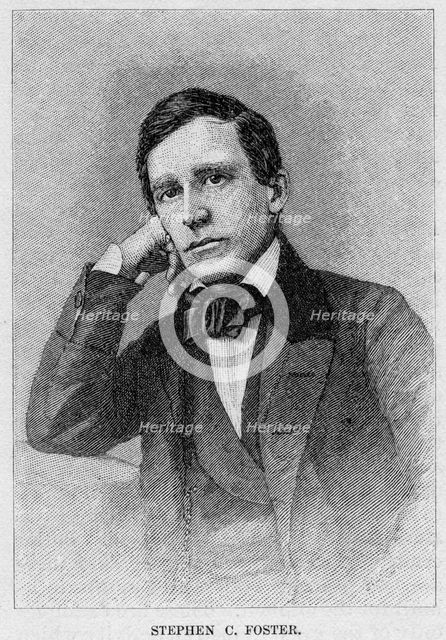 'Stephen C Foster', c19th century. Artist: Unknown