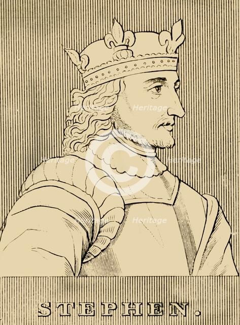 'Stephen', (c1096-1154), 1830. Creator: Unknown.