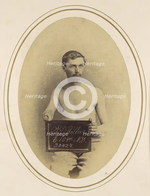 Stephen D. Wilbur, 1865. Creator: Reed Brockway Bontecou.