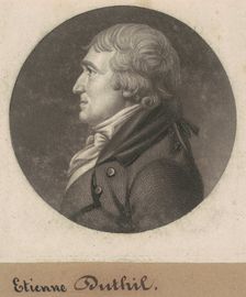 Stephen Dutilh, 1801. Creator: Charles Balthazar Julien Févret de Saint-Mémin