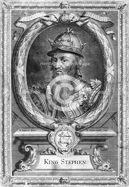 Stephen of England, (17th century).Artist: P Vanderbanck