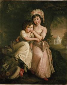 Stephen Peter Rigaud and Mary Anne Rigaud, pre 1778. Artist: John Francis Rigaud