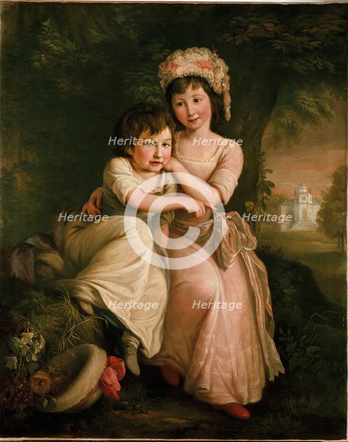 Stephen Peter Rigaud and Mary Anne Rigaud, pre 1778. Artist: John Francis Rigaud.