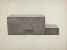Stepping Stone, c. 1940. Creator: Edward DiGennero
