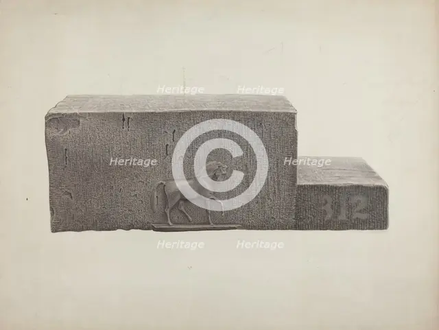 Stepping Stone, c. 1940. Creator: Edward DiGennero.