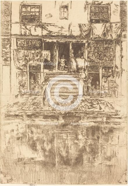 Steps, Amsterdam, 1889. Creator: James Abbott McNeill Whistler.