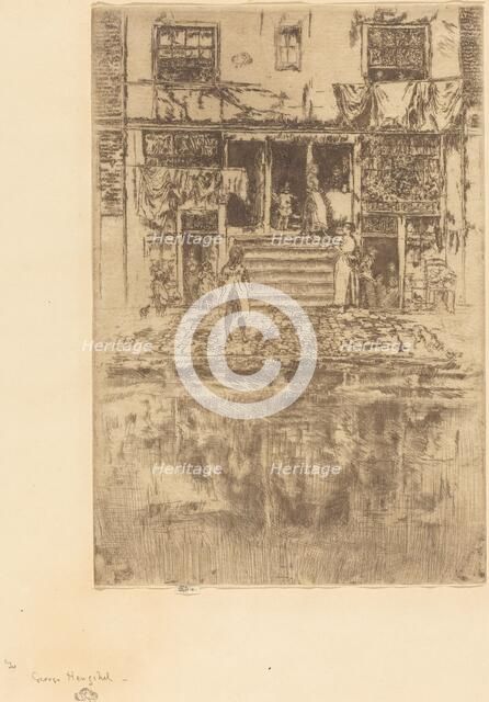 Steps, Amsterdam, 1889. Creator: James Abbott McNeill Whistler.