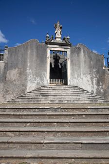 Steps and gate, University of Coimbra, Portugal, 2009. Creator: Samuel Magal