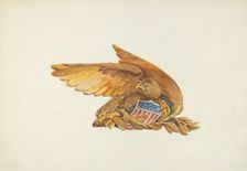 Stern Ornament, c. 1940. Creator: L. B. Hartman