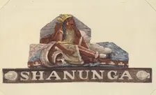 Sternpiece from "Shanunga", 1935/1938. Creator: Mildred E Bent