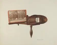Stereoscope, 1940. Creator: Carl Buergerniss