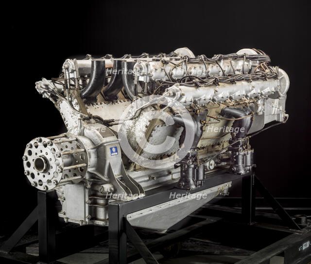 Sterling (Sunbeam) Cossack, V-12 Engine, 1917. Creator: Sterling Engine Company.