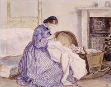 Stewart Harrison's The Iceberg - The Seamstress, 1860. Creator: John Everett Millais