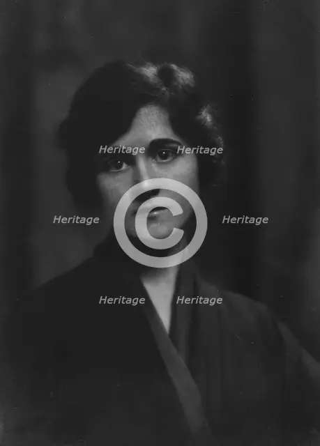 Stewart, M., Miss (Horton), portrait photograph, 1916. Creator: Arnold Genthe.