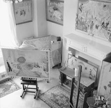 Stettheimer, Florine, Miss, studio, 1936 Creator: Arnold Genthe