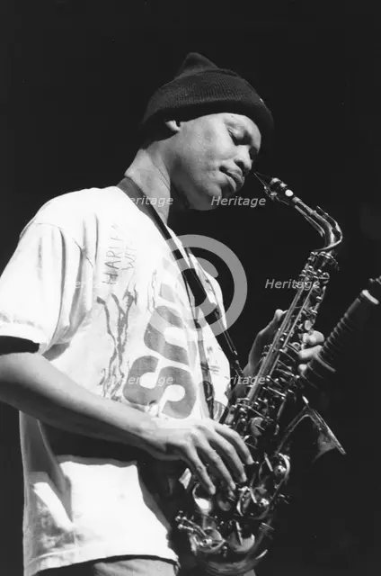 Steve Coleman, 1995. Creator: Brian Foskett.