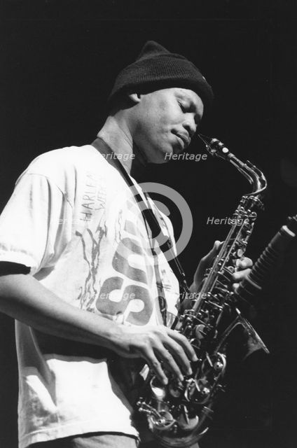 Steve Coleman, 1995. Creator: Brian Foskett.
