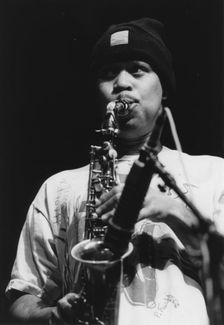 Steve Coleman, 1995. Creator: Brian Foskett