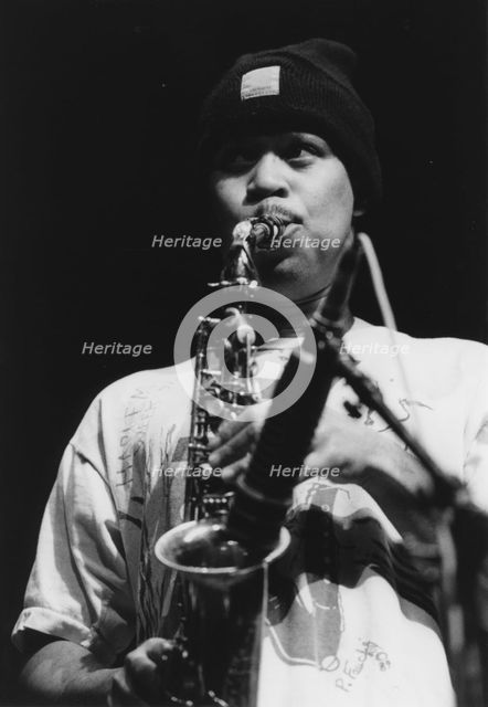 Steve Coleman, 1995. Creator: Brian Foskett.