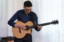 Steve Banks, Sara Colman Band, Watermill Jazz Club, Dorking, Surrey, 28 Jan 2020. Creator: Brian O'Connor