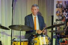 Steve Brown, Anais Reno Quartet, Watermill Jazz Club, Dorking, Surrey, July 2024. Creator: Brian O'Connor