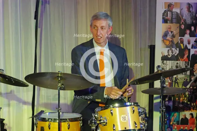 Steve Brown, Anais Reno Quartet, Watermill Jazz Club, Dorking, Surrey, July 2024. Creator: Brian O'Connor.