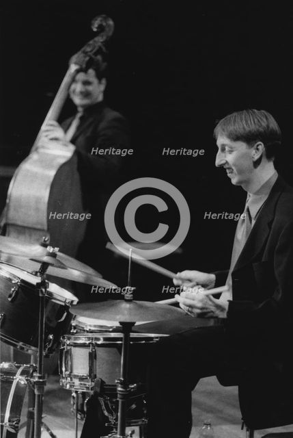 Steve Brown, Malcolm Creese, Brecon Jazz Festival, Powys, Wales, 2000. Creator: Brian Foskett.