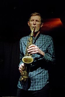 Steve Buckely, Zone-B, Verdict Jazz Club, Brighton, East Sussex, 13 Dec 2019. Creator: Brian O'Connor