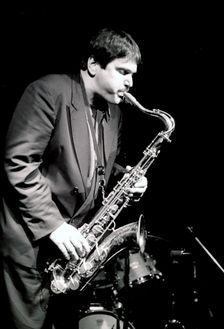 Steve Grossman, Ronnie Scott's, London. Artist: Brian O'Connor