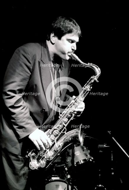Steve Grossman, Ronnie Scott's, London.  Artist: Brian O'Connor
