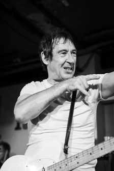 Steve Diggle, Buzzcocks live at 100 Club, London, Jun 2023. Creator: Annapaola Marchesani