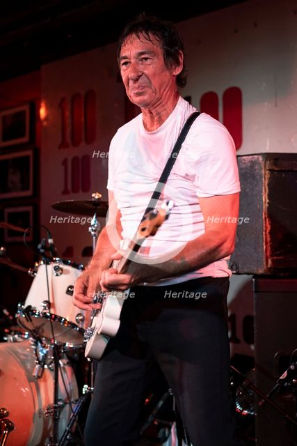 Steve Diggle, Buzzcocks live at 100 Club, London, Jun 2023. Creator: Annapaola Marchesani.
