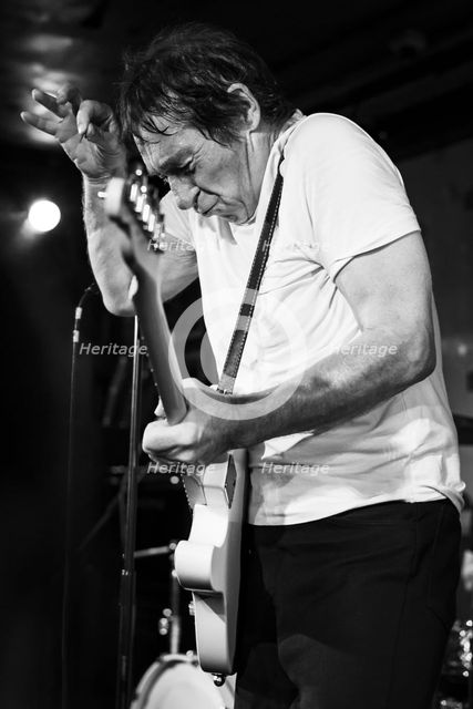 Steve Diggle, Buzzcocks live at 100 Club, London, Jun 2023. Creator: Annapaola Marchesani.