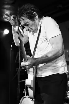 Steve Diggle, Buzzcocks live at 100 Club, London, Jun 2023. Creator: Annapaola Marchesani