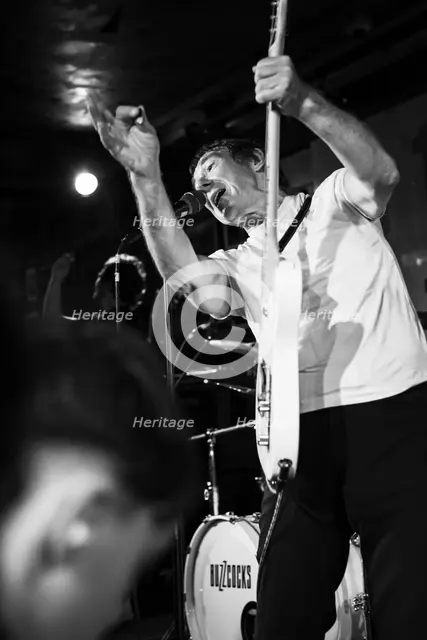 Steve Diggle, Buzzcocks live at 100 Club, London, Jun 2023. Creator: Annapaola Marchesani.