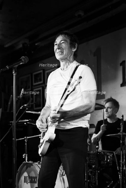 Steve Diggle, Buzzcocks live at 100 Club, London, Jun 2023. Creator: Annapaola Marchesani.