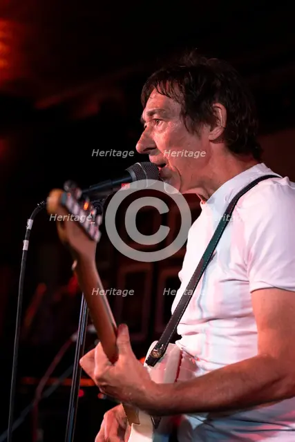 Steve Diggle, Buzzcocks live at 100 Club, London, Jun 2023. Creator: Annapaola Marchesani.