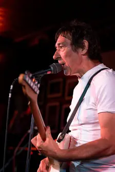 Steve Diggle, Buzzcocks live at 100 Club, London, Jun 2023. Creator: Annapaola Marchesani