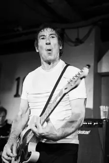 Steve Diggle, Buzzcocks live at 100 Club, London, Jun 2023. Creator: Annapaola Marchesani