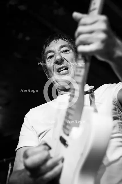 Steve Diggle, Buzzcocks live at 100 Club, London, Jun 2023. Creator: Annapaola Marchesani.