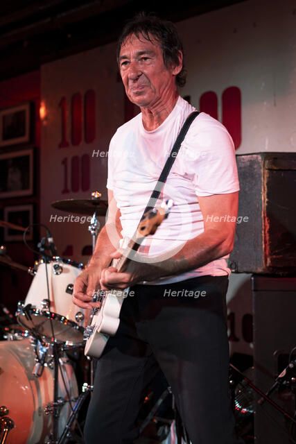 Steve Diggle, Buzzcocks live at 100 Club, London, Jun 2023. Creator: Annapaola Marchesani.