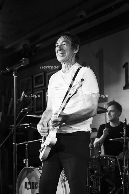 Steve Diggle, Buzzcocks live at 100 Club, London, Jun 2023. Creator: Annapaola Marchesani.