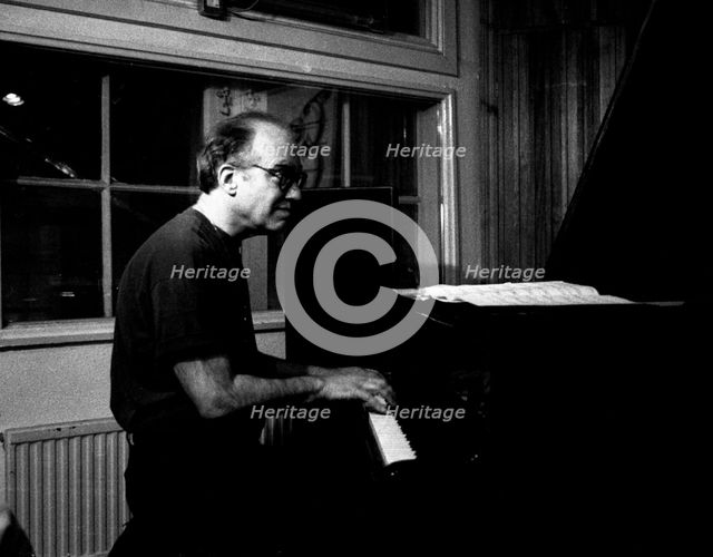 Steve Kuhn, Tenor Clef, Hoxton Square, London, May 1992. Artist: Brian O'Connor.