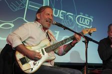 Steve Morrison, Crawley Blues Festival, Hawth, Crawley, Oct 2015. Artist: Brian O'Connor