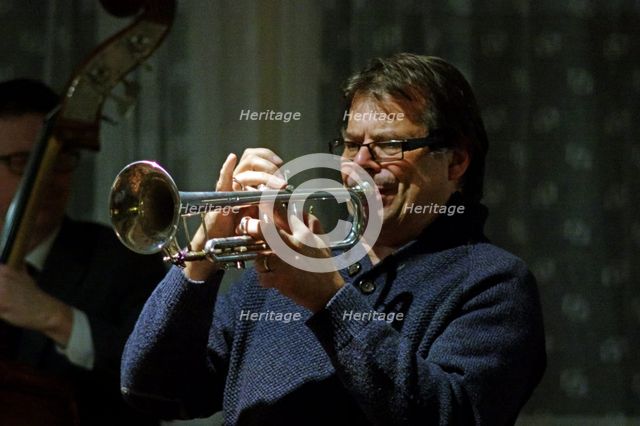 Steve Waterman, Splashpoint Jazz Club, Eastbourne, East Sussex, November 30, 2016. Artist: Brian O'Connor.