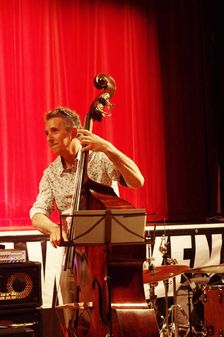 Steve Watts, Kirk Lightsey / Steve Watts Duo, Battle Jazz Festival, Battle, East Sussex, July 2023. Creators: Brian O'Connor, Steve Watts