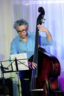 Steve Watts, Watermill Jazz Club, Dorking, Surrey, 20 Sept 2022. Creator: Brian O'Connor