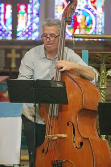 Steve Watts, Zoe Francis and Friends, Chris Coull Promotion, St Andrew’s Church, Hove, July 2025. Creator: Brian O'Connor