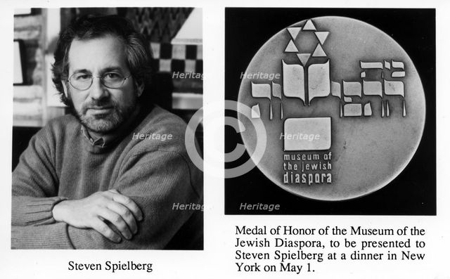 Steven Spielberg (1947- ), American Film maker, 1994. Creator: Unknown.