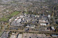 Stevenage town centre, Hertfordshire, 2018. Creator: Damian Grady